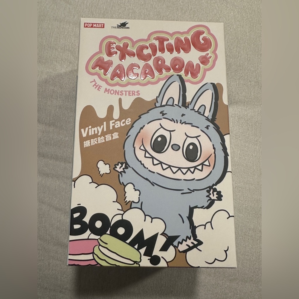 Authentic Labubu- Sealed “Exciting Macaron” Soymilk
